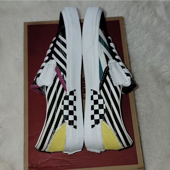 Vans Slip On Cap 'Juxtapoze Pack' Multicolor Sneaker Shoes Size Women 7 Men 5.5 - Picture 8 of 15